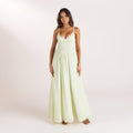 Lounge Underwear Wired Plunge Maxi Dress - Cream Floral