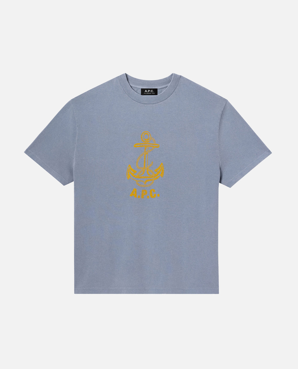 A.P.C. T-shirts and Polos Clear Blue