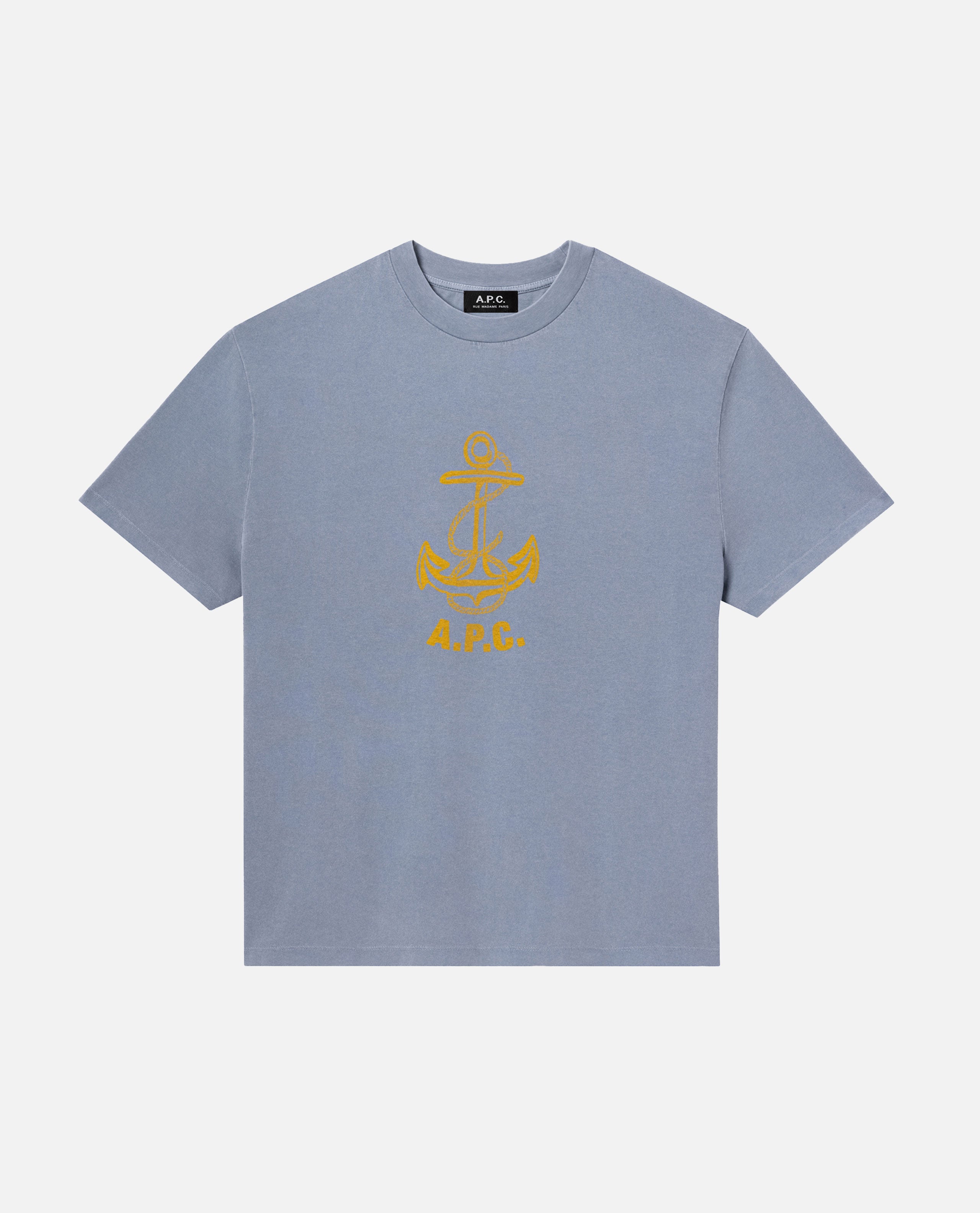 A.P.C. T-shirts and Polos Clear Blue