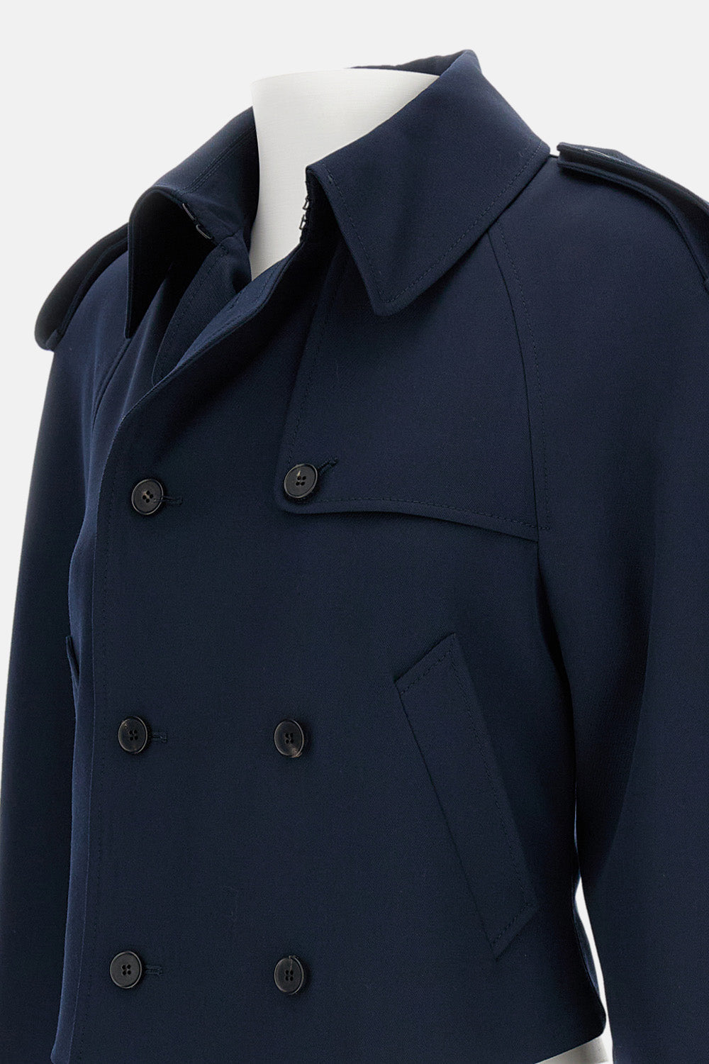 Alexander Mcqueen Jackets Blue