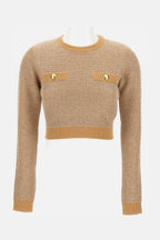 Elisabetta Franchi Sweaters Beige - 44