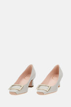 Roger Vivier With Heel White Calfkin - 37,5