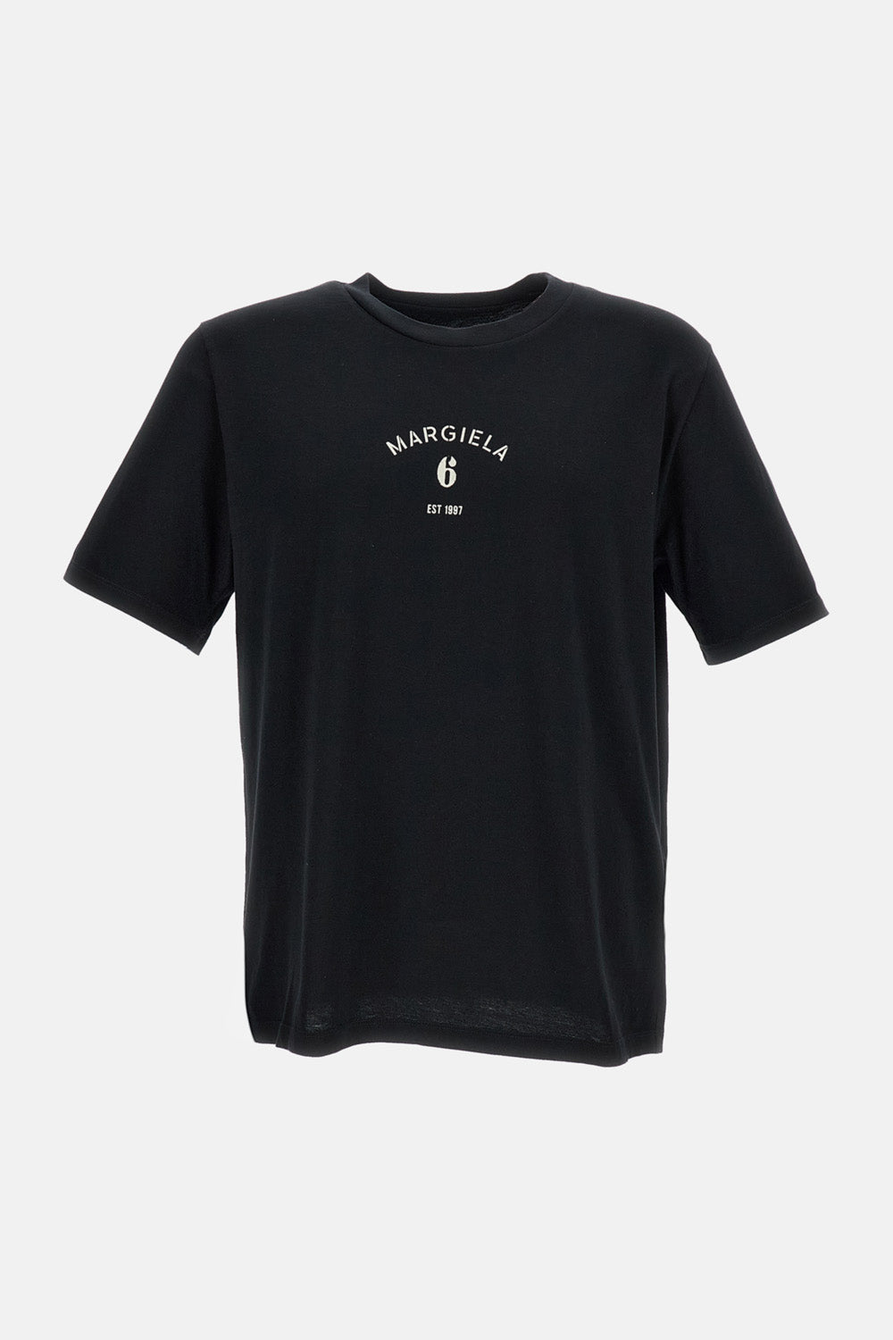 Mm6 Maison Margiela T-Shirts And Polos Black - XXXS