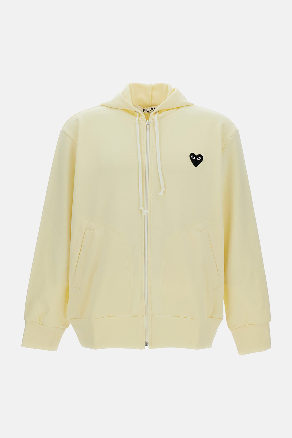 Comme Des Garcons Play Sweaters White