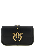 Pinko Pocket Love Crossbody Bag — Black