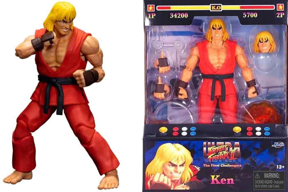Street fighter 2: Ken DX action figure 1/12
