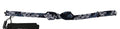 Navy Blue Floral Slim Adjustable Neck Papillon Men Bow Tie Silk
