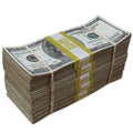 $50,000 RealAged® Full Print 2000 Series Bundle By Prop Money Inc.