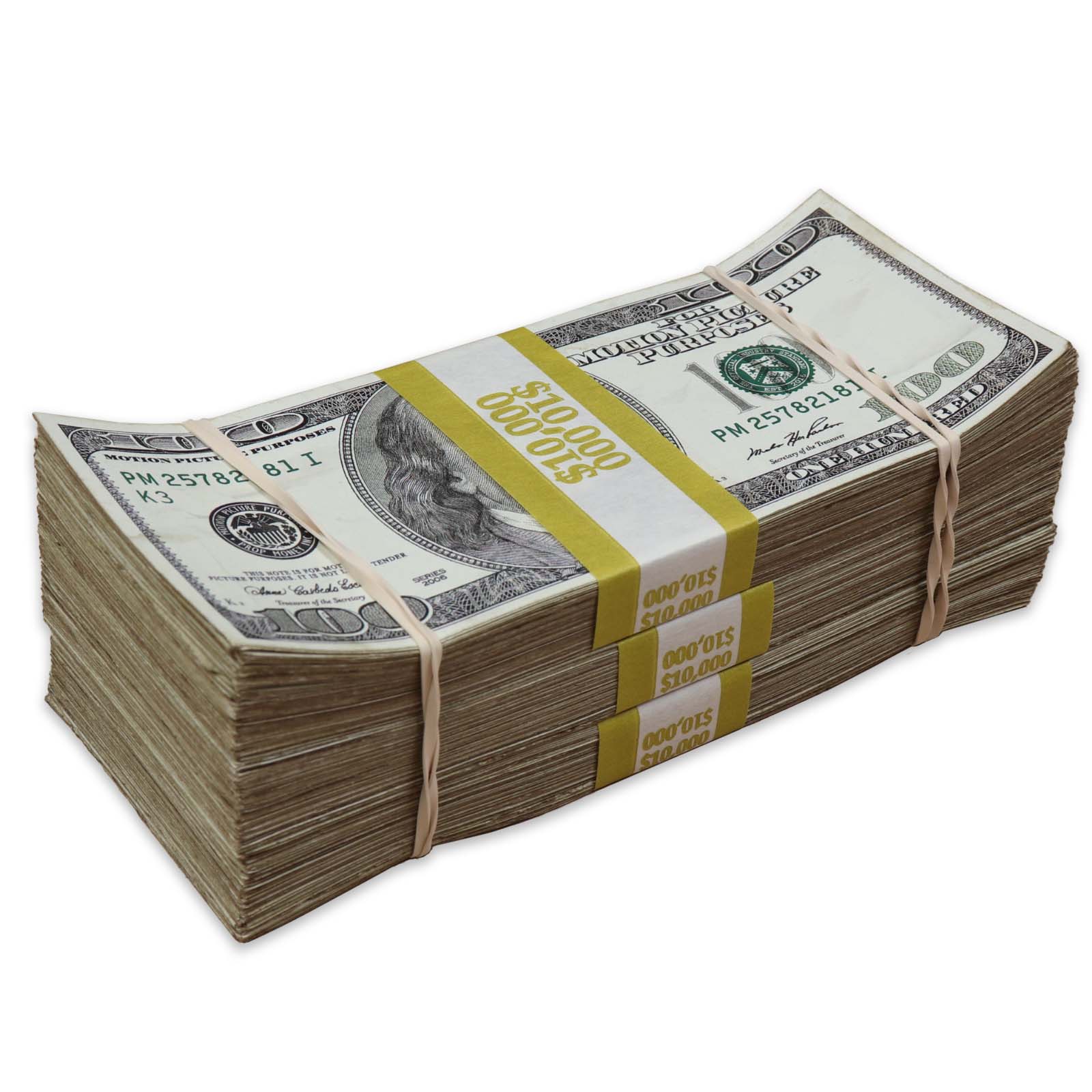 $30,000 RealAged® Full Print 2000 Series Bundle By Prop Money Inc.
