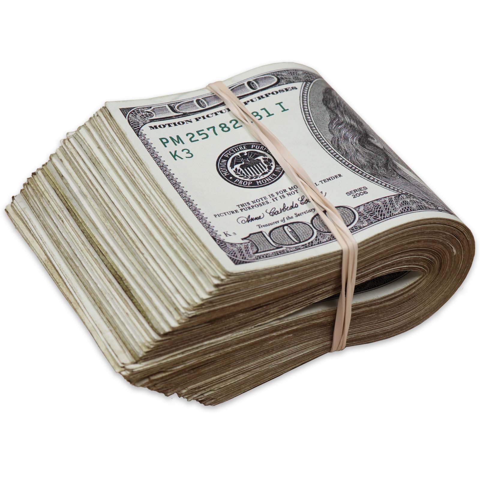 $10,000 RealAged® Full Print 2000 Series Band By Prop Money Inc.