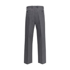 Gray Wool Oves Aries Dress Pants