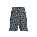 Men's Blue Cotton Shorts