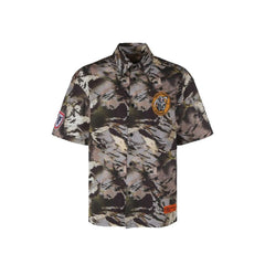 Men's Bicolor Cotton Pattern Shirt