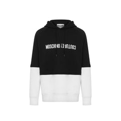 Men's Black Cotton Sweatshirt Clothing