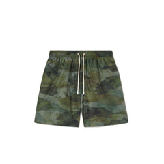 Men's Bicolor Polyester Swim Shorts