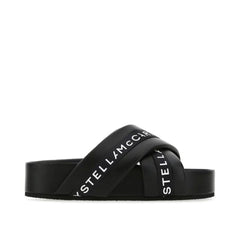 Women's Black Polyethylene Slippers