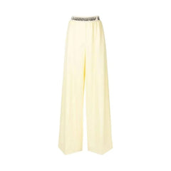Women's Bicolor Wool Casual Pants