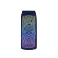 Women's Blue Polyamide Midi Skirt