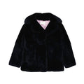 Women's Blue Rabbit Fur Coat Clothing
