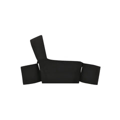 Women's Black Elastane Tank Tops