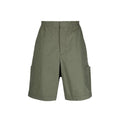 Men's Bicolor Cotton Bermuda Shorts