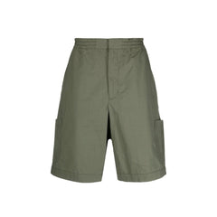 Men's Bicolor Cotton Bermuda Shorts