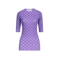 Women's Multicolor Elastane T-Shirt