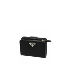 Women's Black Nylon Wallet