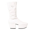 Women's White Polyethylene Boots