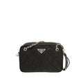 Women's Black Nylon Crossbody Bag