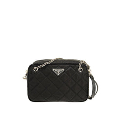 Women's Black Nylon Crossbody Bag