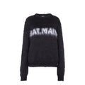 Women's Black Mohair Sweatshirt Clothing