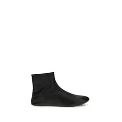 Women's Black Lamb Ovis Aries Ankle Boots