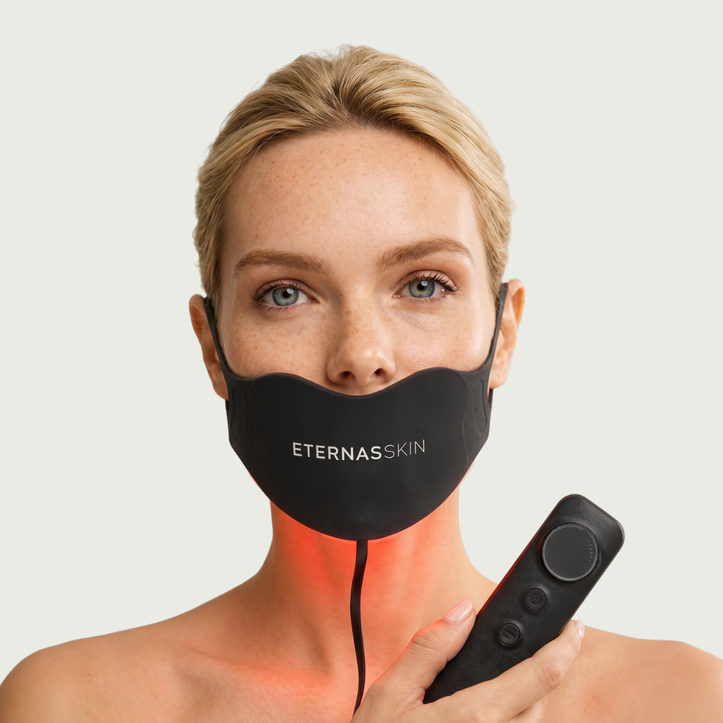 Máscara de Labios LED Infrarroja 850nm Silicona Médica