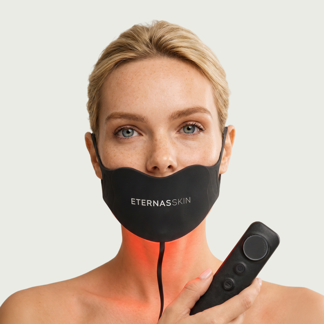 Máscara de Labios LED Infrarroja 850nm Silicona Médica