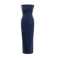 Asymmetrical Leather Dress