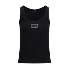 Women's Black Cotton Tank Tops