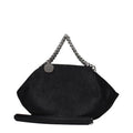 Women's Eco Suede Top Handle Bag Black