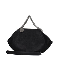 Women's Eco Suede Top Handle Bag Black