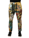 Men's Lounge Trousers Multicolor Cotton
