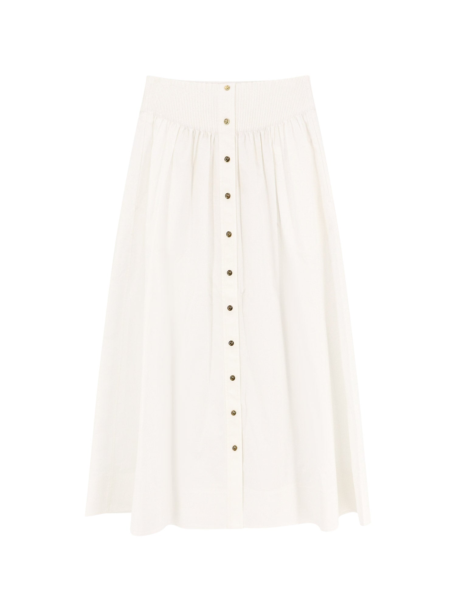 Tory Burch Skirts White Cotone Elastan