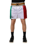 Men's Multicolor Italia Polyester Bermuda Shorts