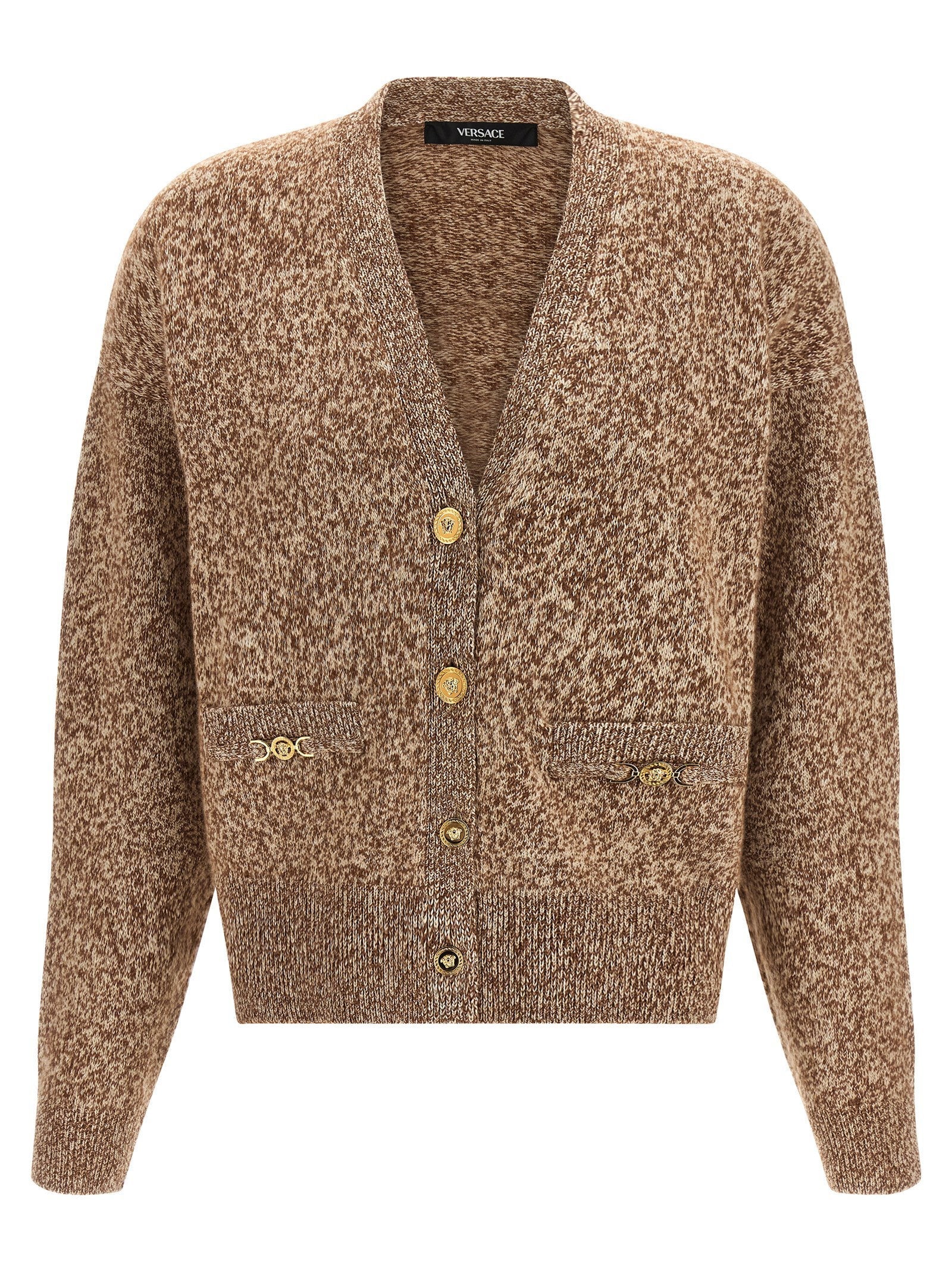 Versace Medusa '95 Cardigan — Beige