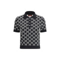 Women's Black Wool Oves Aries Dress Shirt