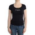 Women's Black Elastane Top