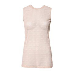 Women's Beige Nylon Blouse
