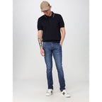 Beige Cotton And Leather Cap (Baseball Hat)