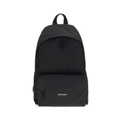 Men's Black Polyamide Backpack