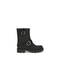 Women's Black Polyurethane Rain Boots