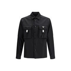 Men's Black Recycled Polyamide Jacket Clothing